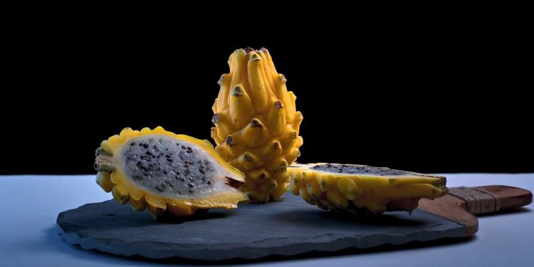 Golden dragon fruit