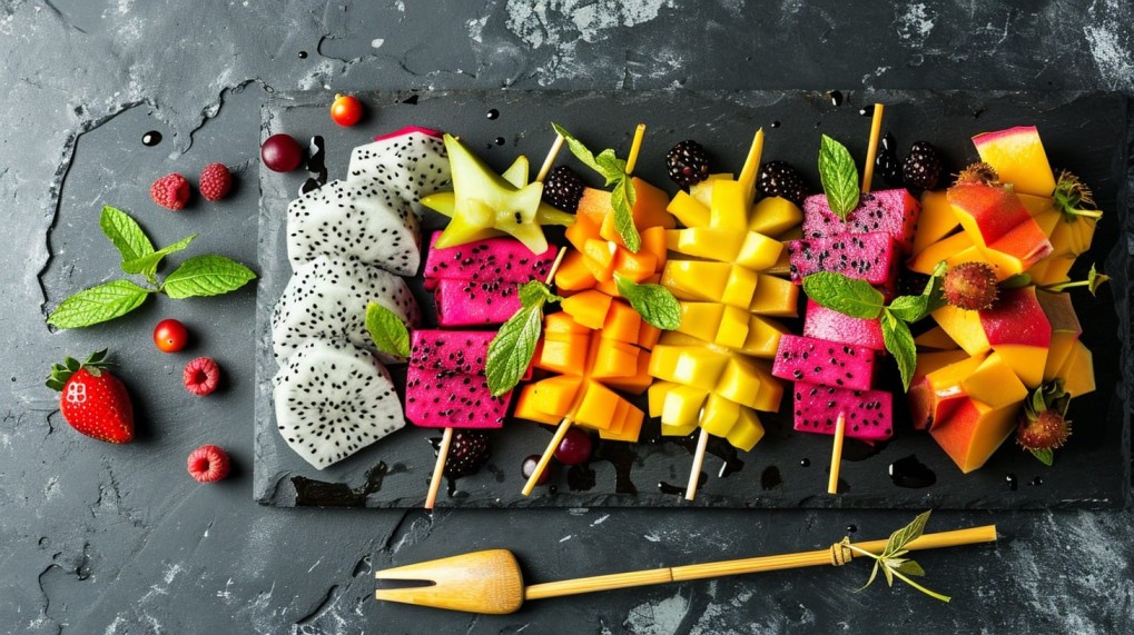 How do you cut a yellow dragon fruit?